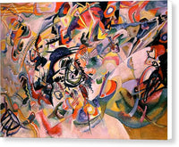 Wassily Kandinsky Composition VII - Canvas Print