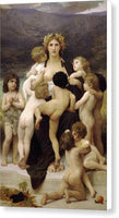 William-Adolphe Bouguereau 1883 Alma Parens - Canvas Print