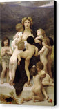 William-Adolphe Bouguereau 1883 Alma Parens - Canvas Print