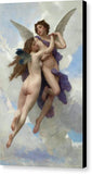 William Adolphe Bouguereau 1899 Love and Psyche - Canvas Print