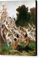 William-Adolphe Bouguereau 1902 Les Oreades - Canvas Print