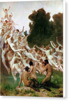 William-Adolphe Bouguereau 1902 Les Oreades - Canvas Print