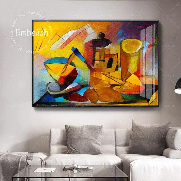 Creative Famous Artwork Picasso Wall Picture HQ Canvas Print