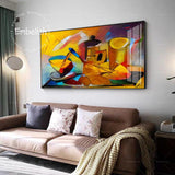 Creative Famous Artwork Picasso Wall Picture HQ Canvas Print