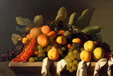 AI art Johann Wilhelm Preyer inspired still llife with fruits 1