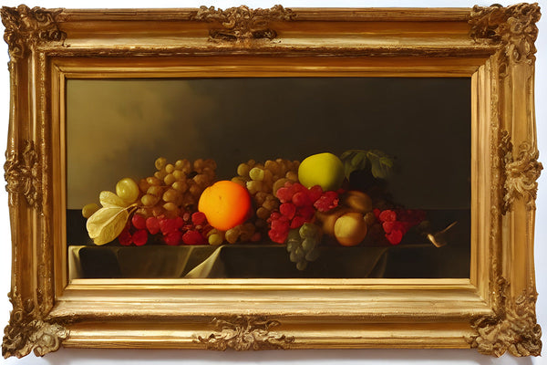 AI art Johann Wilhelm Preyer inspired still life 3