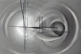 AI art Laszlo Moholy Nagy inspired orbital symmetry