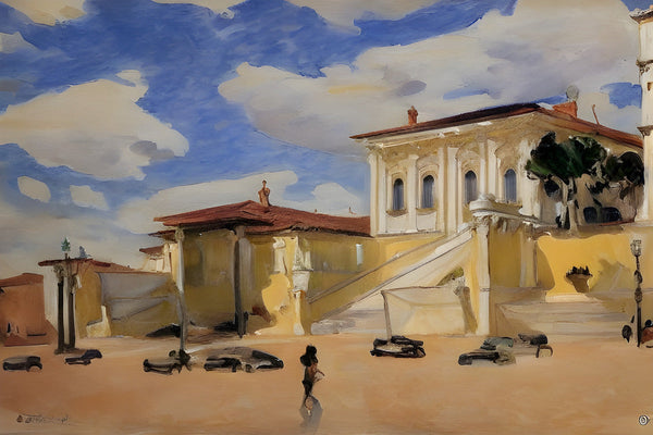 AI art joaquin sorolla inspired palacio 2