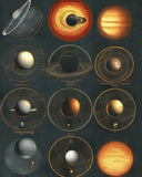 AI art Leonardo da Vinci inspired solar system 1