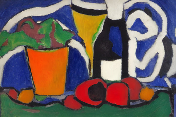 AI art marsden hartley inspired still life
