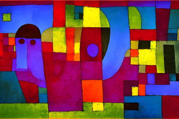AI art paul klee inspired painting 2