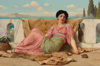 John William Godward 1906 The Quiet Pet