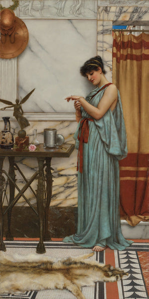 John William Godward 1889 His Birthday Gift