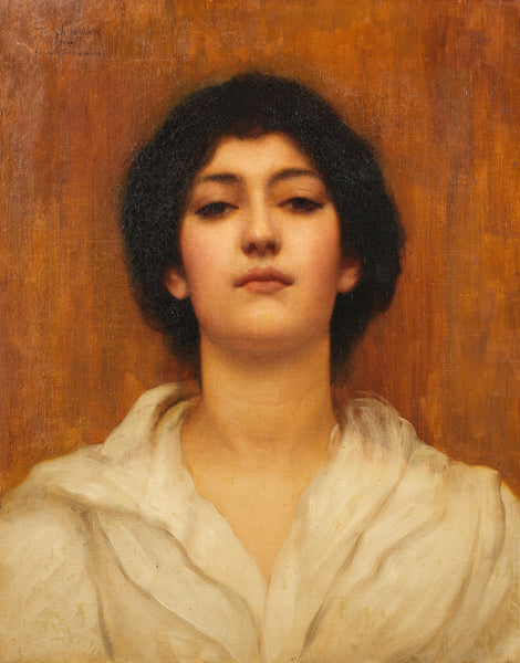 John William Godward A beauty