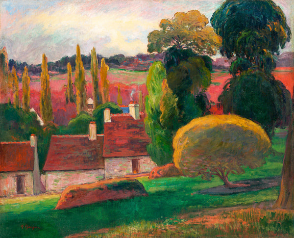 Paul Gauguin 1848 1903 A Farm in Brittany 1894