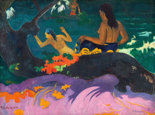 Paul Gauguin 1848 1903 By the Sea Fatata te Miti 1892