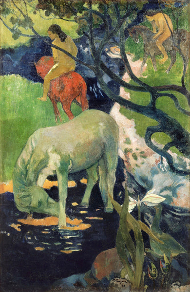 Paul Gauguin 1848 1903 The White Horse 1898