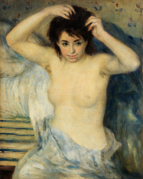 Pierre Auguste Renoir 1841 1919 Before the Bath 1875