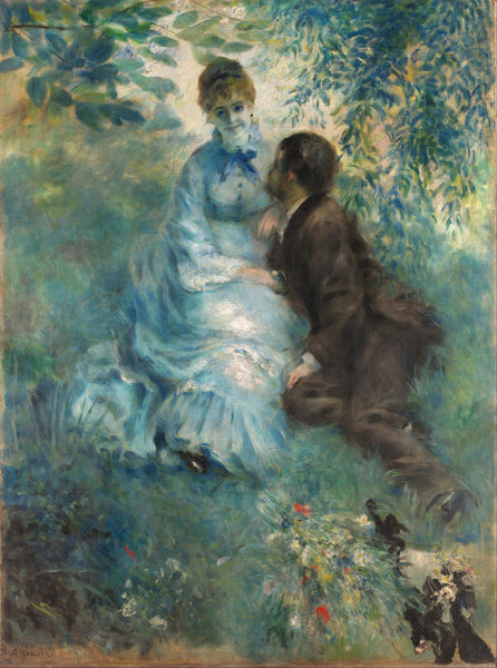 Pierre Auguste Renoir 1841 1919 Lovers 1875