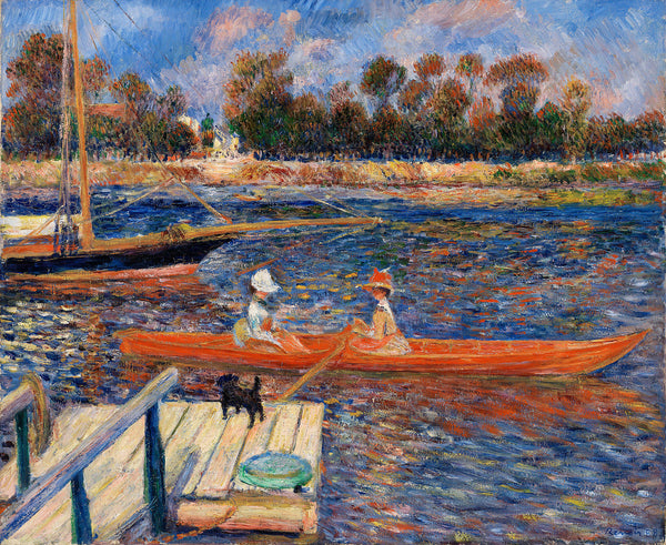 Pierre Auguste Renoir 1841 1919 The Seine at Argenteuil 1888