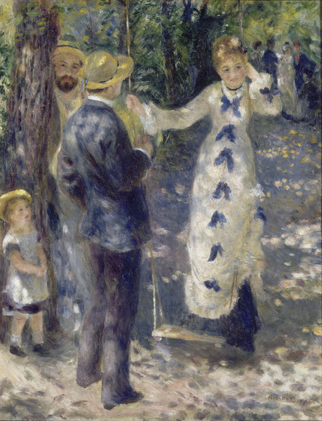 Pierre Auguste Renoir 1841 1919 The Swing 1876