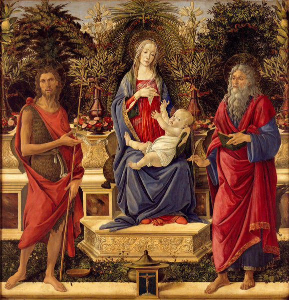 Sandro Botticelli 1445 1510  Madonna and Child