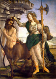 Sandro Botticelli 1445 1510  Pallas And The Centaur 1485