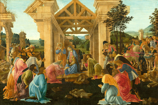 Sandro Botticelli 1445 1510  The Adoration Of The Magi