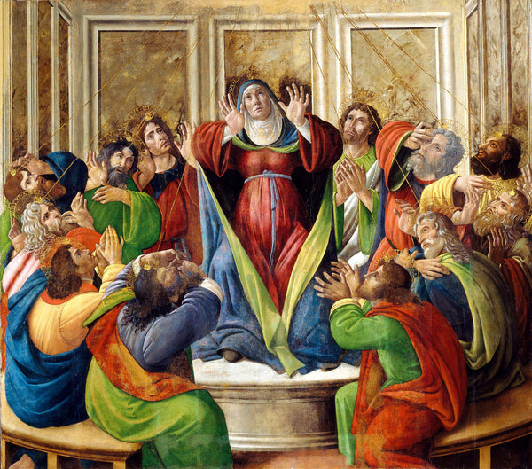 Sandro Botticelli 1445 1510  The Descent Of The Holy Ghost 1505