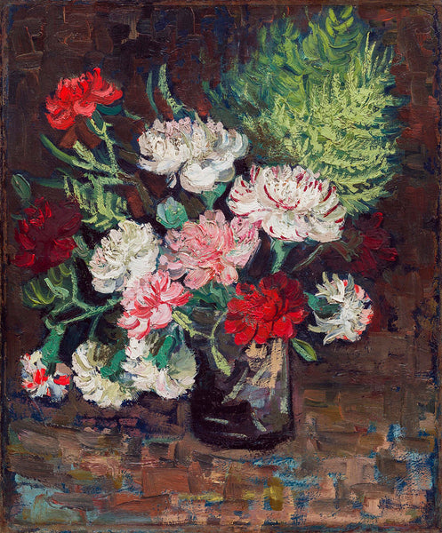 Van Gogh 1853 1890 Vase with Carnations  1886