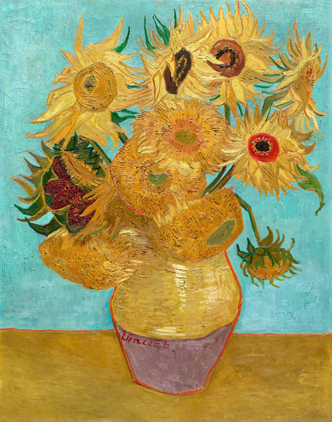 Van Gogh 1853 1890 Vase with Twelve Sunflowers