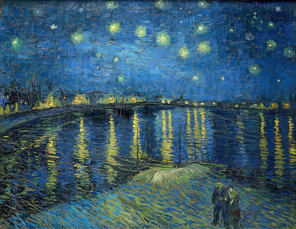 Van Gogh 1853 1890  Starry Night Over the Rhone