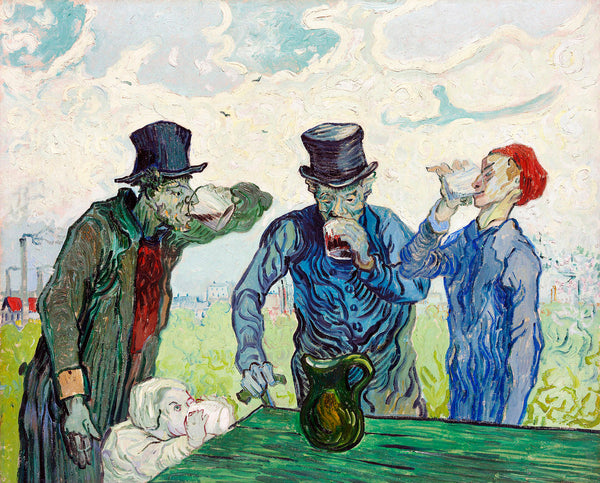 Van Gogh 1853 1890  The Drinkers 1890