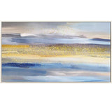 Handmade Canvas Sea Abstract Oil Painting Minimalist Modern (hand painted)
