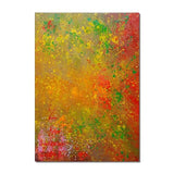 Abstract Thick Texture Oil Painting On Canvas Hand Painted Red Wall Art