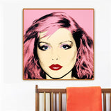 Andy Warhol Photo Debbie Harry 1980 Singer Blondie pop art HQ Canvas Print famous