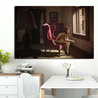 Edward Hopper Wall Artwork el HQ Canvas Print Living Room RAHMEN ERHÄLTLICH