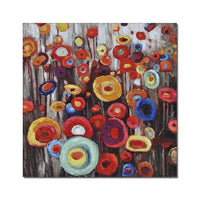 Colorful Flowers Painting On Canvas Hand Painted Oil Painting Abstract Flower Wall Art Decoration