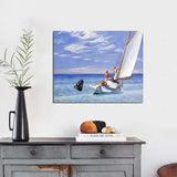 Edward Hopper Ground Swell Wall Art HQ Canvas Print Famous FRAME AVAILABLE