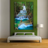 Modern Wall Art Waterfall Landscape Picture FRAME AVAILABLE HQ Canvas Print