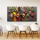 Food Modern Spices HQ Canvas Print Kitchen Restaurant Home Decoration