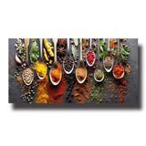 Food Modern Spices HQ Canvas Print Kitchen Restaurant Home Decoration