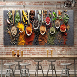 Food Modern Spices HQ Canvas Print Kitchen Restaurant Home Decoration