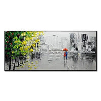 Frameless Picture Modern Wall Decoration Handpainted Painting On Canvas Oil