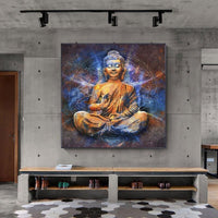 God Buddha HQ Canvas Print Wall Art Modern Buddha Canvas Art