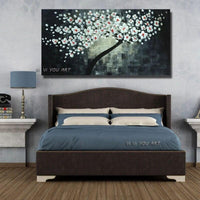 Hand Painted Abstract Plum blossom oil Painting Wall art home Decoration on Canvas