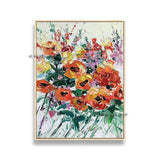 Hand Painted Canvas Abstract Modern Canvas Decorative Flower Rose Painting