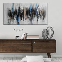 Hand Painted Abstract Art Oil Painting Canvas Painting Creative Line