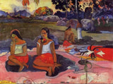 Delightful Drowsiness by Paul Gauguin oil Painting Canvas High quality Hand Painted Flower Art Reproduction