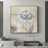 Hand Painted Oil Paintings Canvas Abstract Flower Art Wall Art Painting Decorations